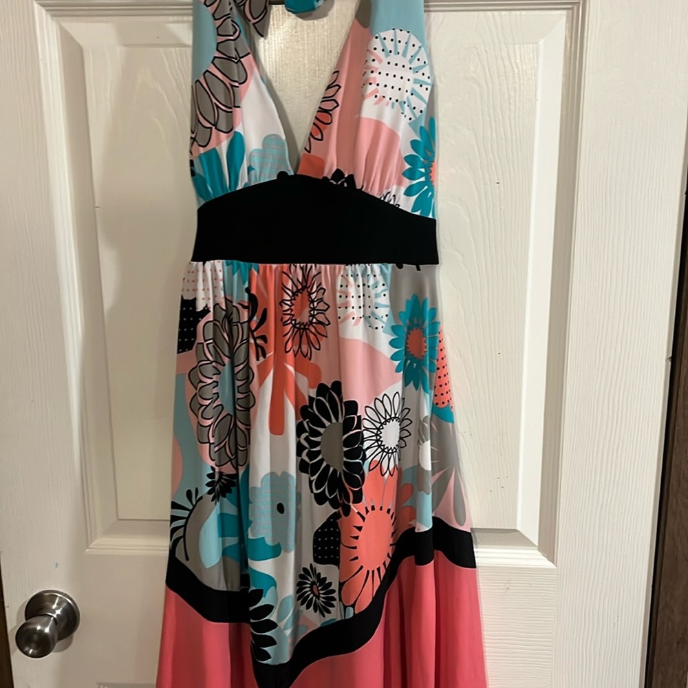 Women’s Tie Halter top dress